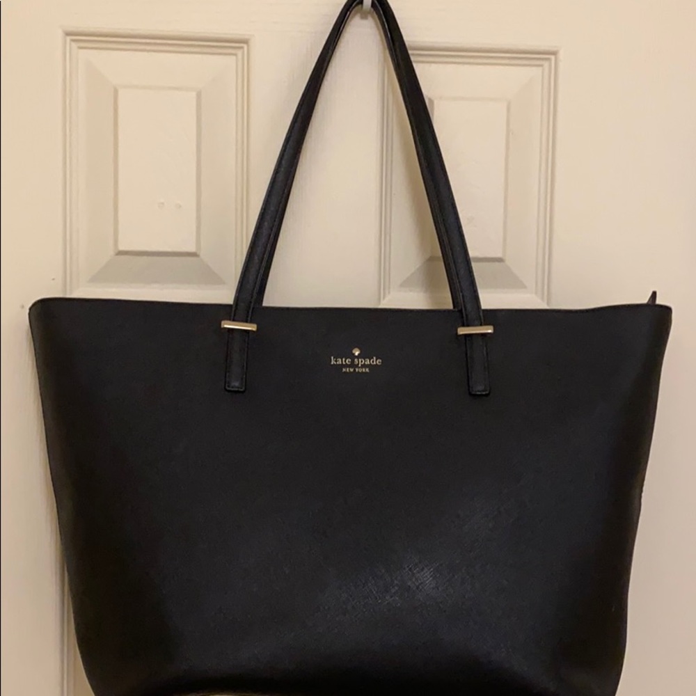 Black large Kate Spade tote